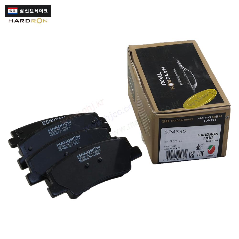 K5DL3 택시용하드론 브레이크 패드 뒤 58302L1A00 택시용 SP4335 상신하드론