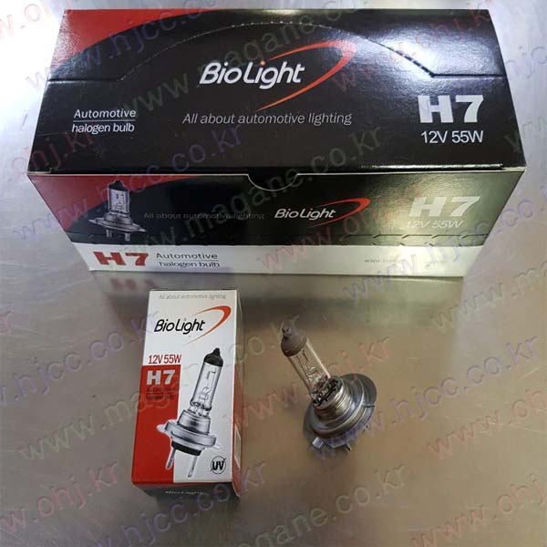 그랜저XG 하향등 (H7)바이오라이트 (12V 55W)